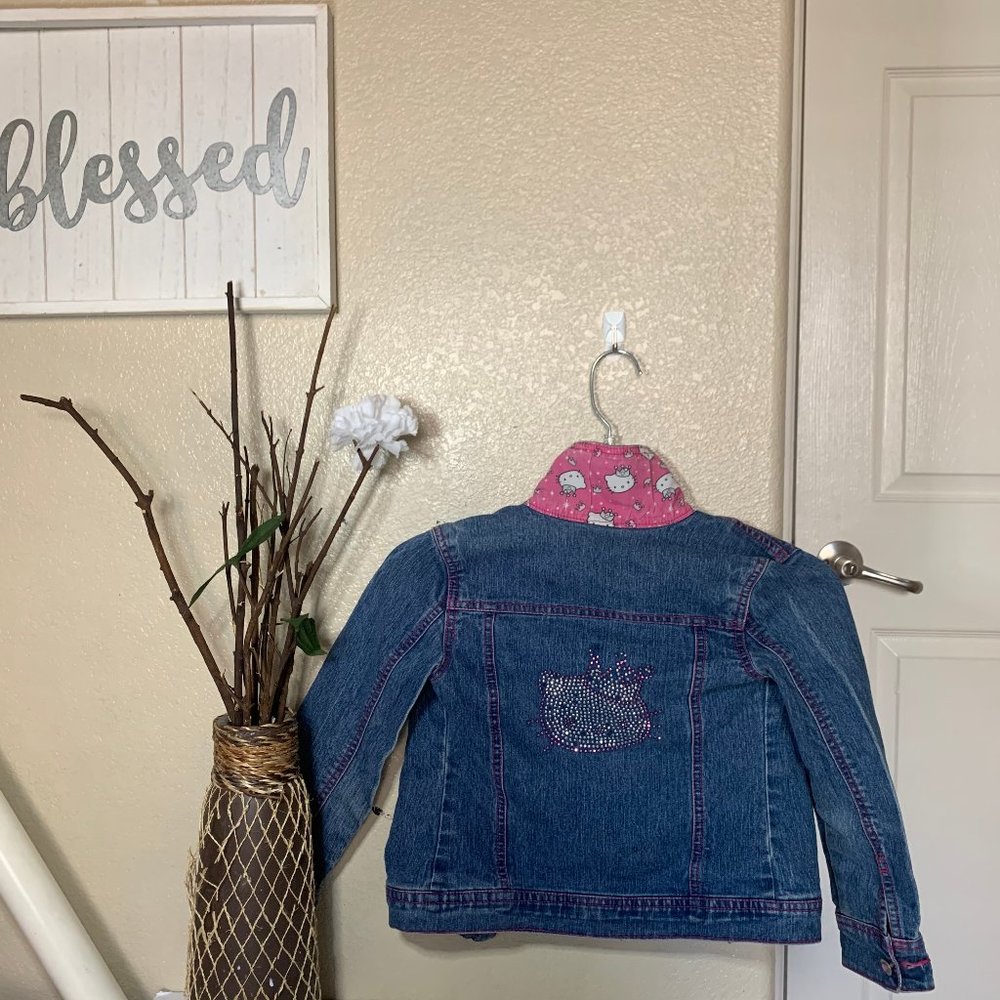 Hello Kitty Jean Jacket - Picture 2 of 2